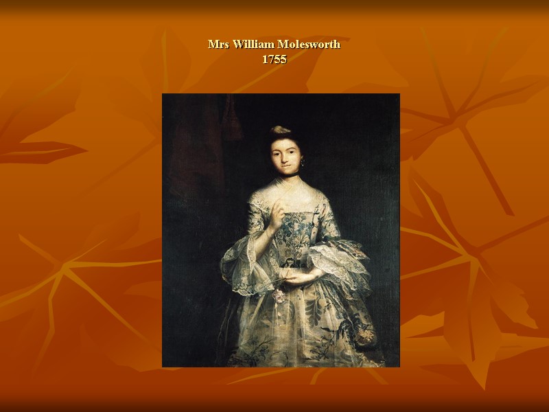 Mrs William Molesworth 1755